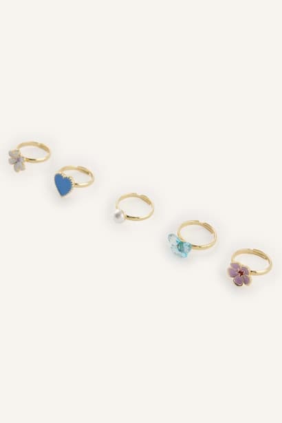 Girl 5 Piece Rings (3)