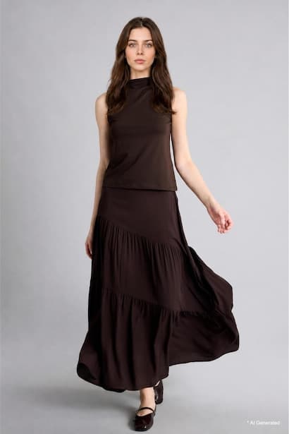A Cut Skirt