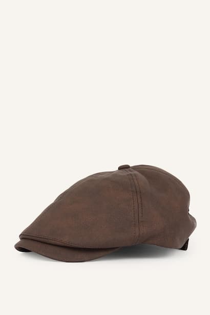 Baby Boy Suede Flat Cap (3)