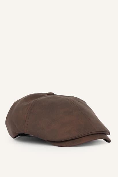 Baby Boy Suede Flat Cap (4)