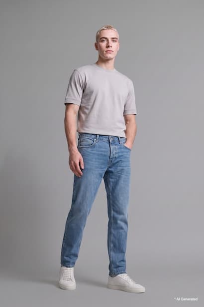 Straight Fit Trousers