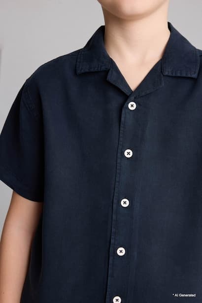 Man Regular Fit Short Sleeve Shirt (٣)