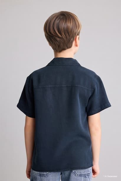 Man Regular Fit Short Sleeve Shirt (٤)