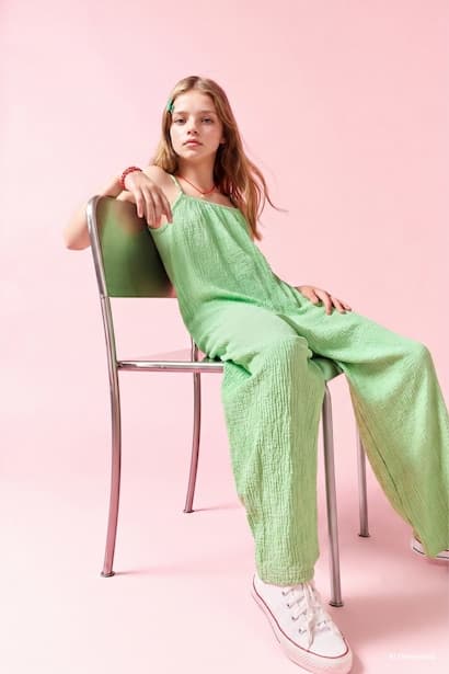 Girl Strappy Jumpsuit