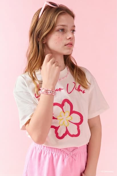 Floral Short Sleeve T-Shirt