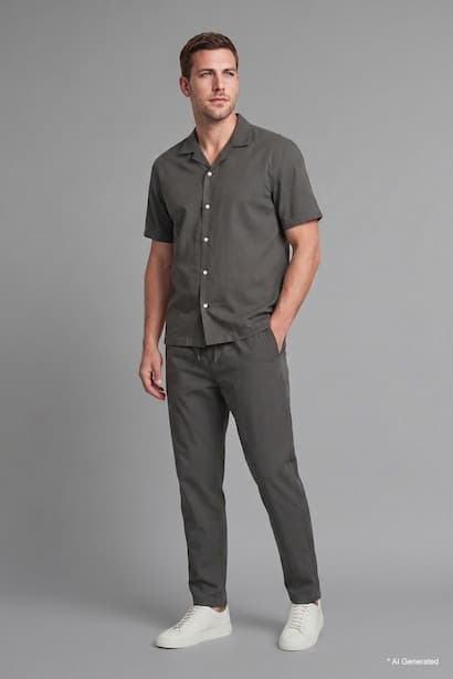 Regular Fit Cotton Short Sleeve Shirt