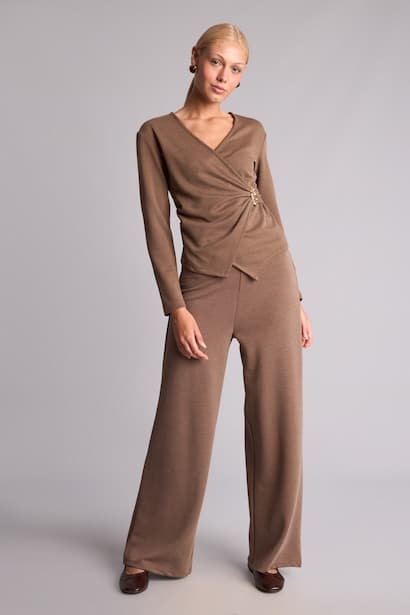 Wide Leg Trousers