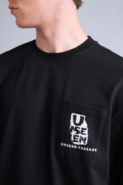 Boxy Fit Slogan Short Sleeve T-Shirt (4)