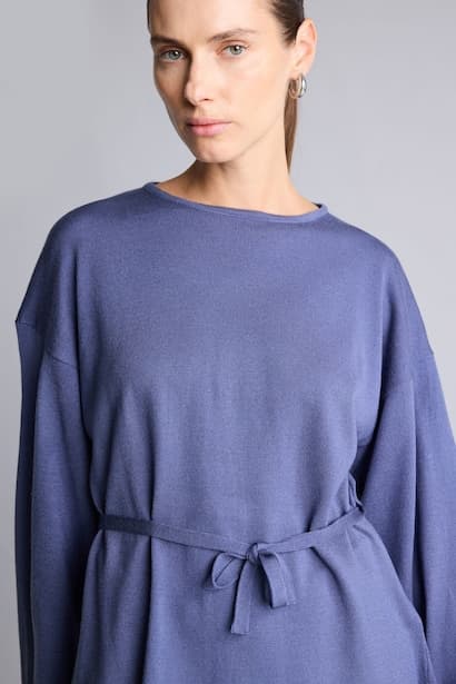 Relax Fit Knitwear Tunic Modest (٣)