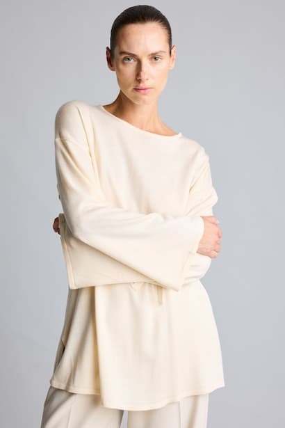 Relax Fit Knitwear Tunic Modest (٤)
