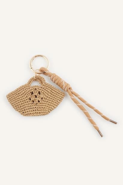 Woman Bag Charm Keychain