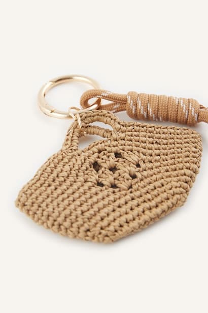 Woman Bag Charm Keychain (3)