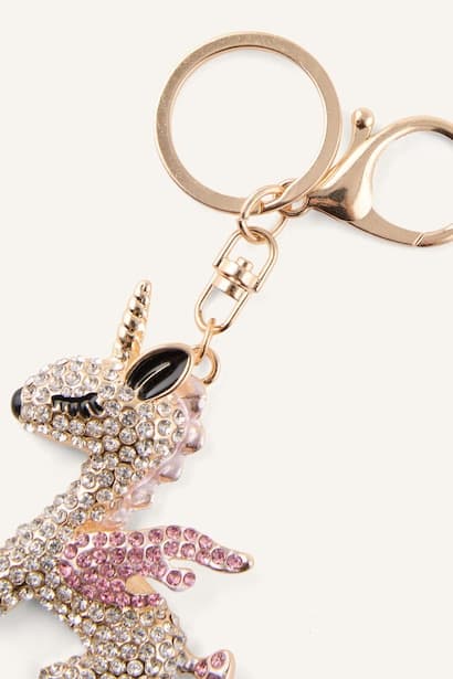 Woman Stone Unicorn Keychain (٤)