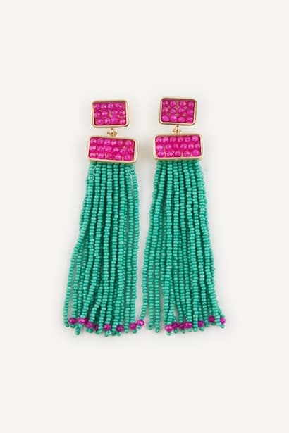 Woman Beaded Earrings Jewellery
