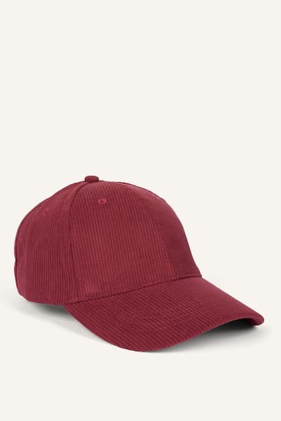 Woman Corduroy Cap Hat (٣)
