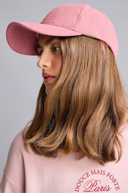Woman Corduroy Cap Hat