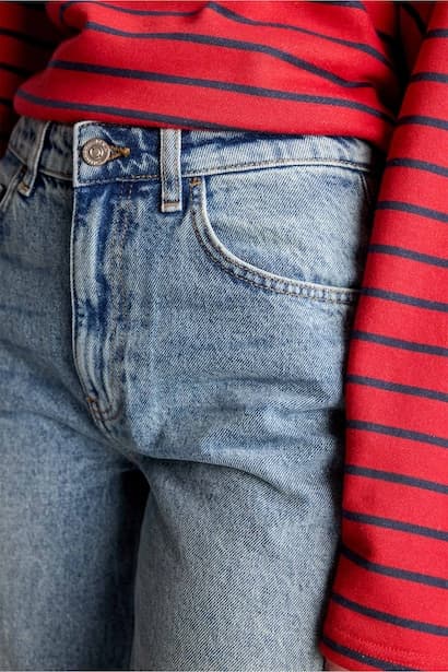 Straight Wide High Waist Trousers (4)