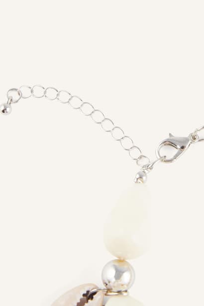 Woman White Stone Sea Design Bracelet Jewellery (٤)