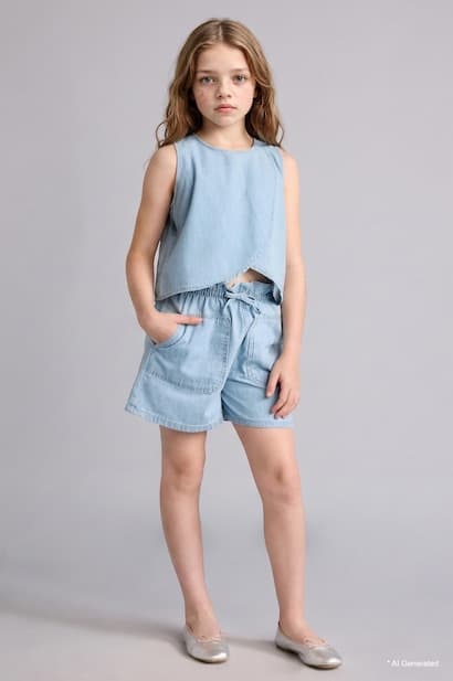 Girl Girl Denim Shorts