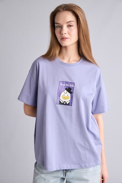 100% Cotton K-Pop - Demon Hunters Oversize T-Shirt (٣)