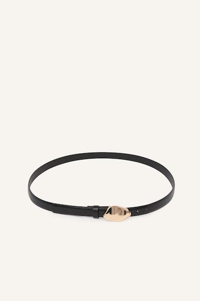 Woman Faux Leather Belt