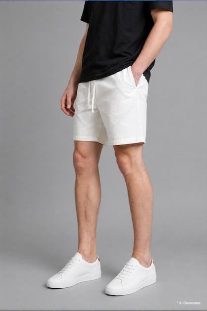 Baggy Fit Shorts (4)