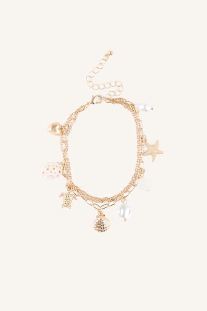 Woman Sea-Themed Anklet
