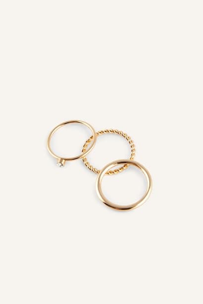 Woman 6 Piece Ring Set Jewellery (٤)