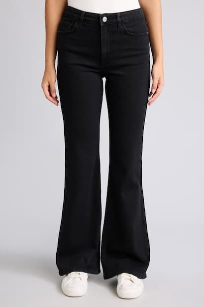 Flare Fit Regular Waist Jeans (4)