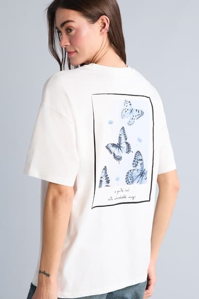 Oversize Fit Short Sleeve T-Shirt