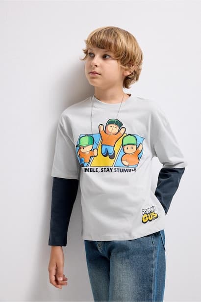 Oversize Fit Long Sleeve T-Shirt