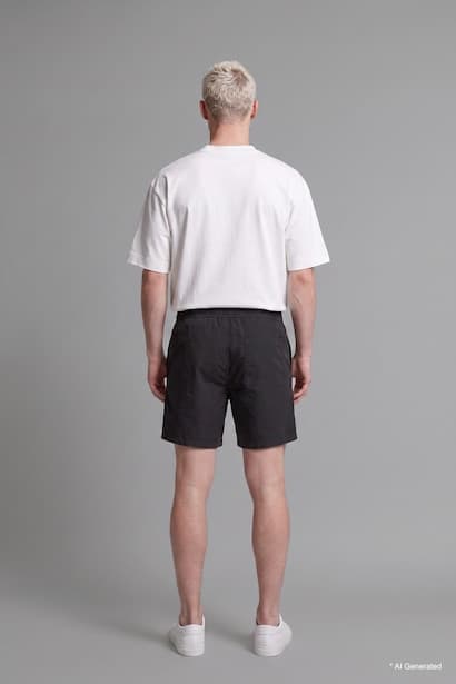 Ultra Soft Relaxed Fit Elastic Waist Shorts (3)