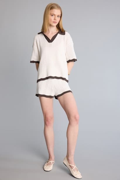 Regular Fit Knitwear Shorts
