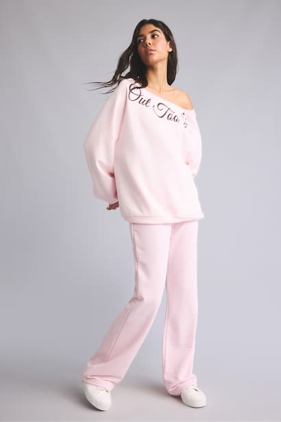 Flare Fit Sweatpants Trousers