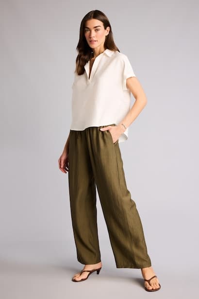 Wide Leg Trousers