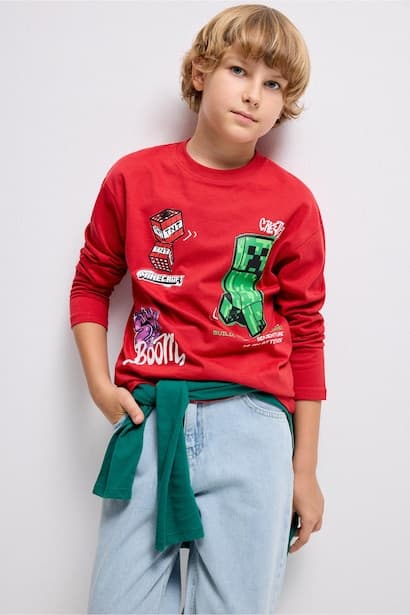 Oversize Fit Long Sleeve T-Shirt