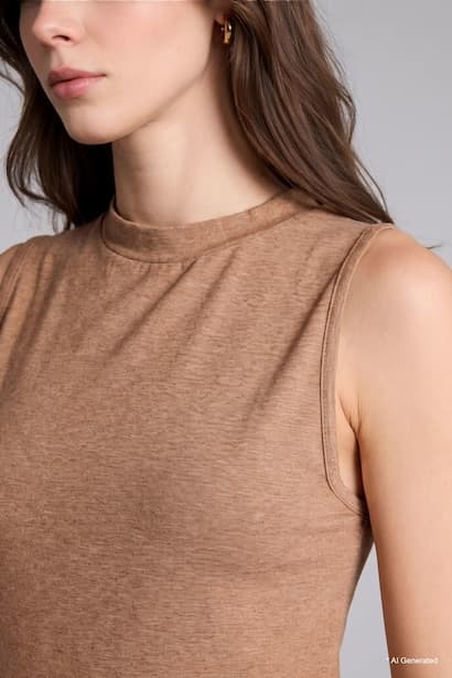 Slim Fit Short Sleeve Tunic Modest (٤)