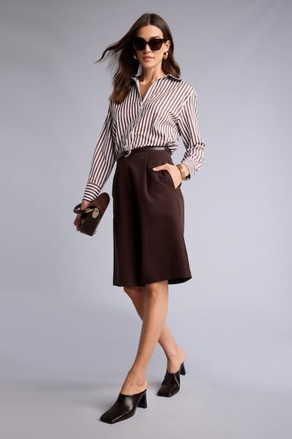 Wide Leg Capri
