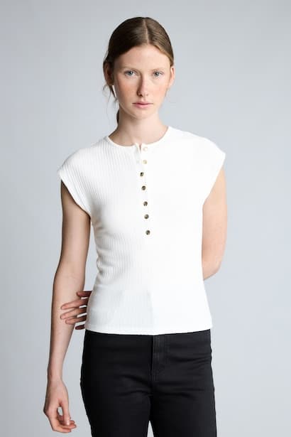 Slim Fit Ribbed Crew Neck Tank Top (3)