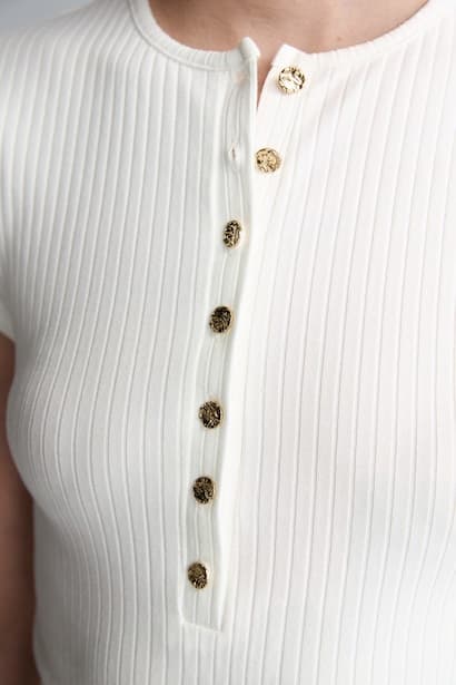 Slim Fit Ribbed Crew Neck Tank Top (4)
