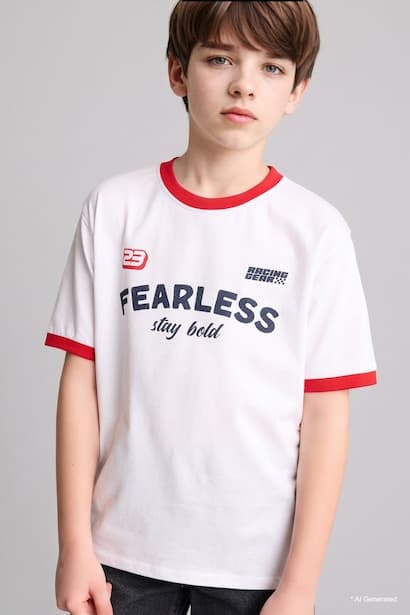 Boy Regular Fit Printed Short Sleeve T-Shirt