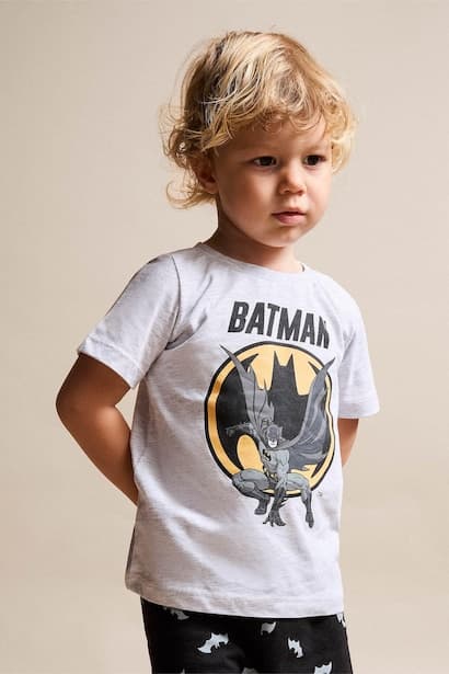 Baby Boy Batman Licensed 2 Piece Pajama Set Homewear (٣)