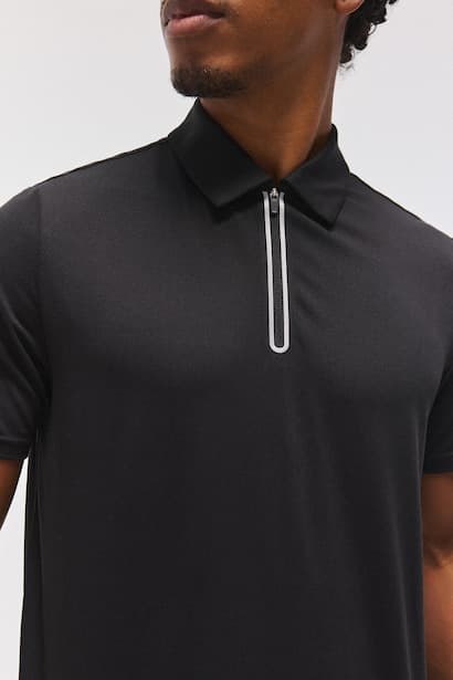 Standard Fit Ultra Soft Stretch Basic Polo T-Shirt (٤)