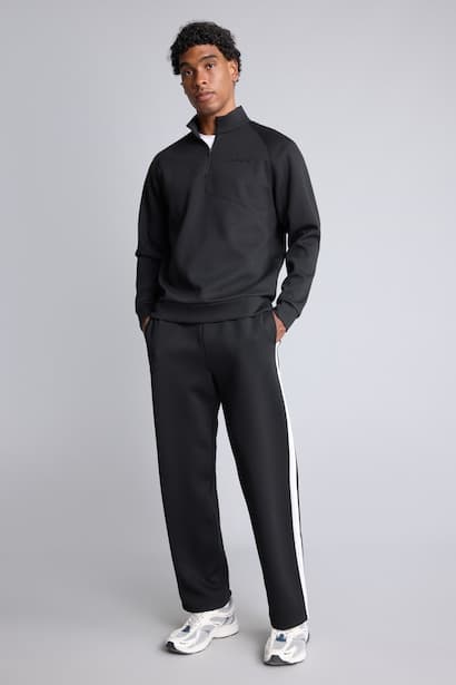 Relax Fit Scuba Fabric Joggers (3)