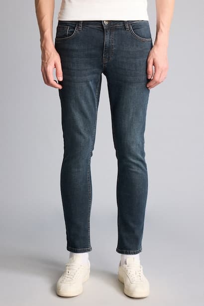Pedro Slim Fit Trousers Denims (٣)