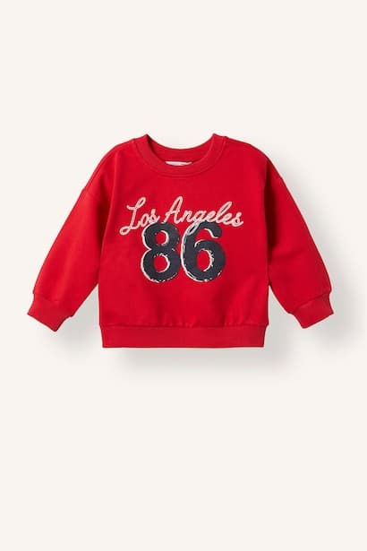 100% Cotton Crew Neck Printed Sweatshirt (3)