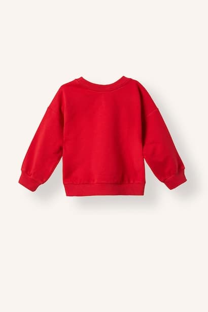 100% Cotton Crew Neck Printed Sweatshirt (4)