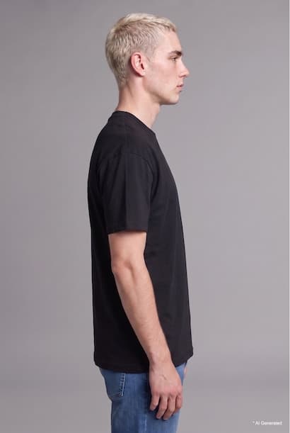 100% Cotton Boxy Fit SmileyWorld Printed T-shirt (٤)