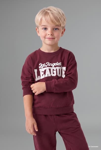 Baby Boy 100% Cotton Sweatshirt Sweatpants 2 Piece Set