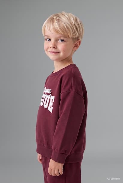 Baby Boy 100% Cotton Sweatshirt Sweatpants 2 Piece Set (٣)